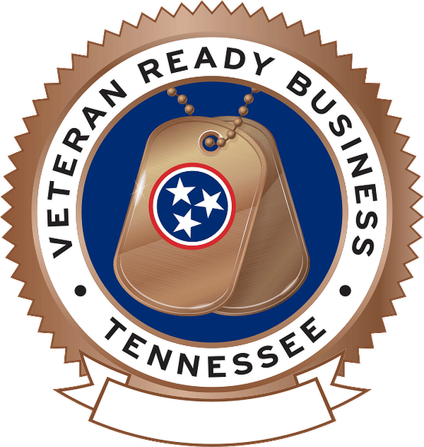 Tennessee Veteran Ready Business badge