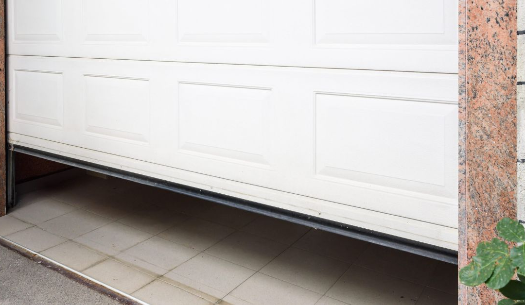 opening garage door
