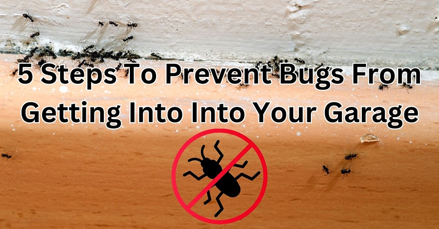 5 Essential Tips To Prevent Bugs from Entering Your Garage