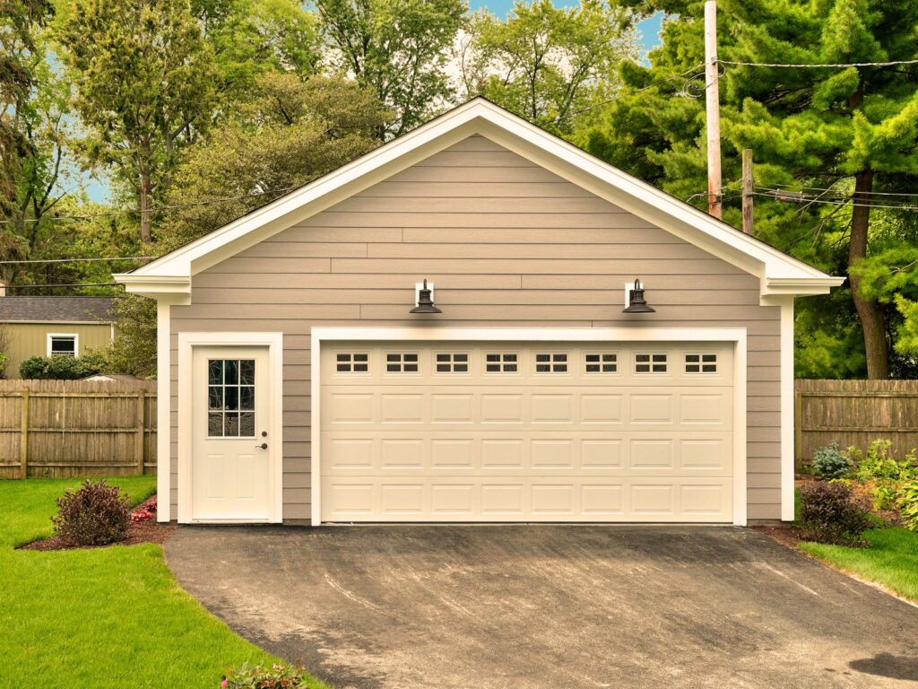 warm garage during summertime