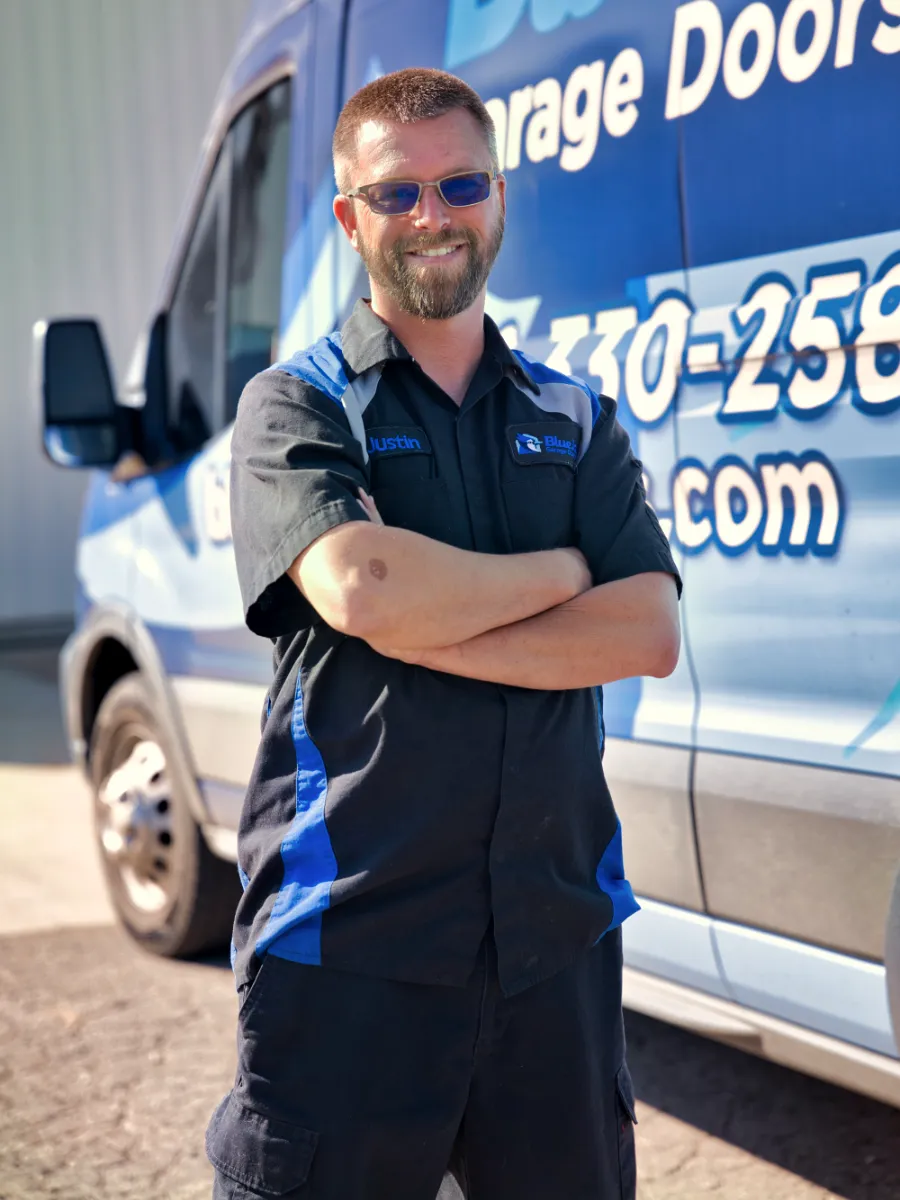 Justin K Portrait 2 Russell Bear, Installer of Blue Jay Garage Doors