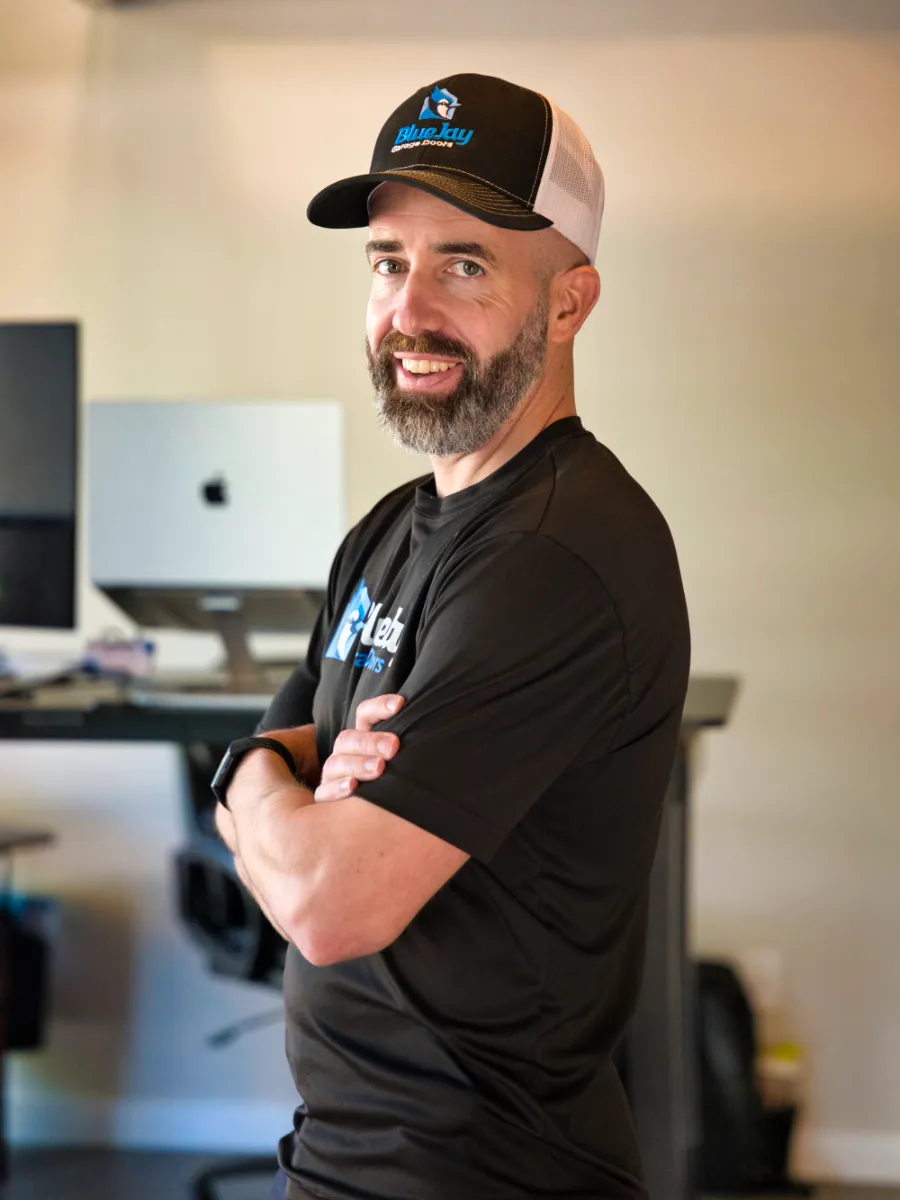 Leon Leinbach, CEO and Partner of Blue Jay Garage Doors
